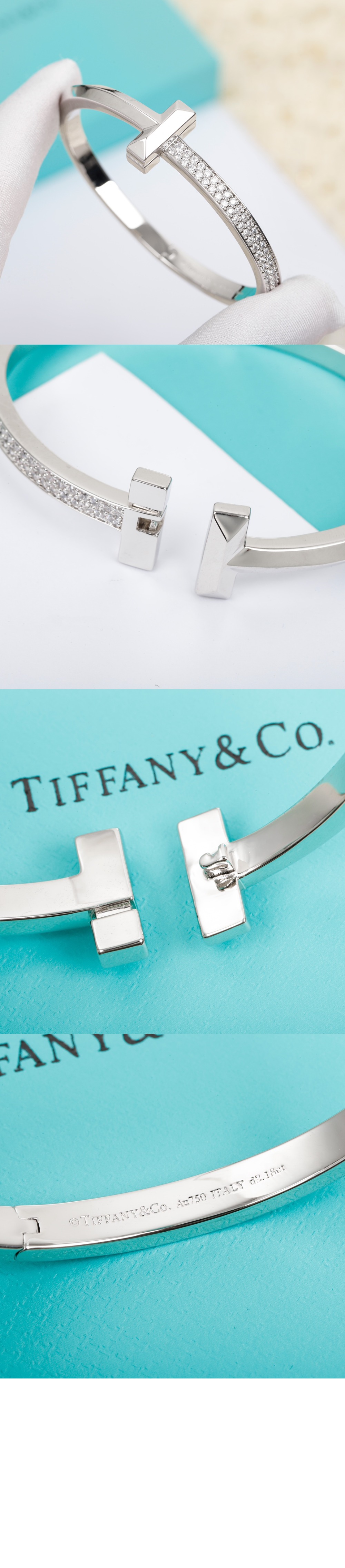 미러급레플리카사이트 | 명품레플리카 전문 쇼핑몰  | A퀄리티 - T1 와이드 다이아몬드 힌지드 뱅글 &gt; 티파니