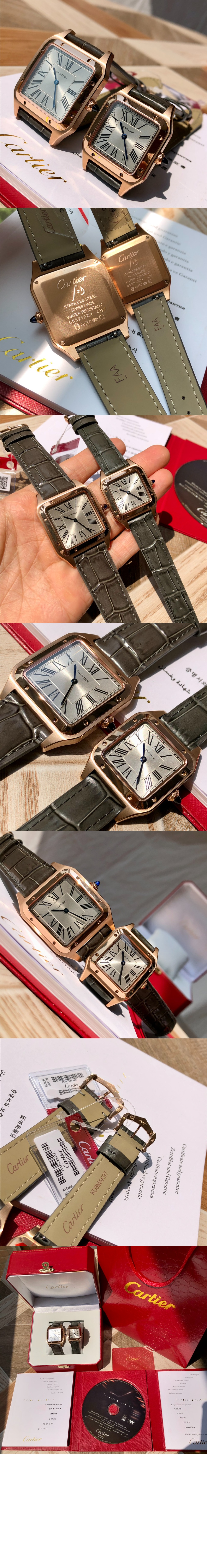미러급레플리카사이트 | 명품레플리카 전문 쇼핑몰  | A퀄리티 - 산토스-뒤몽 38 WGSA0022 &gt; 까르띠에