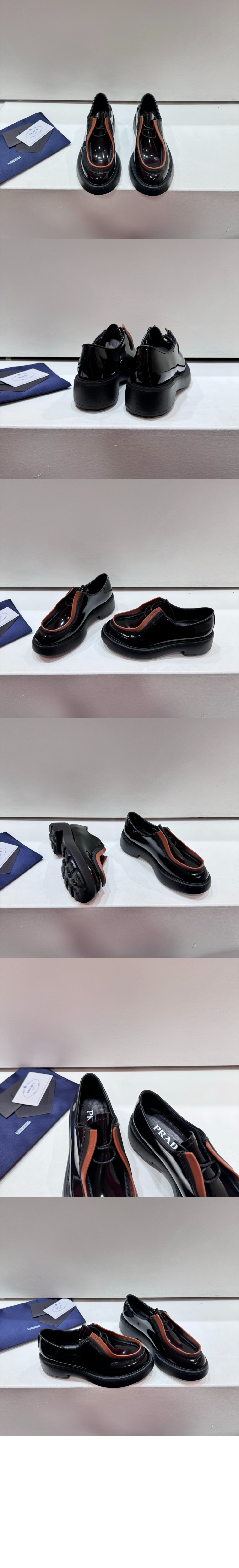 미러급레플리카사이트 | 명품레플리카 전문 쇼핑몰  | A퀄리티 - 브러쉬드 레이스업 로퍼 2EG421 > 프라다