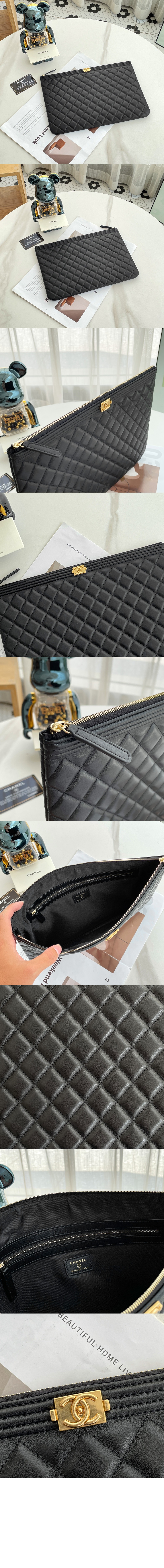 미러급레플리카사이트 | 명품레플리카 전문 쇼핑몰  | A퀄리티 - 보이 클러치 라지 A84407 &gt; 샤넬