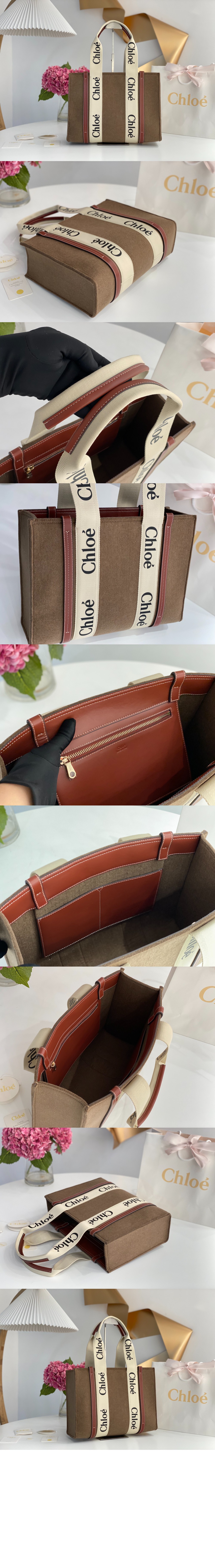 미러급레플리카사이트 | 명품레플리카 전문 쇼핑몰  | A퀄리티 - 우디 토트백 미듐 WS383 &gt; 끌로에