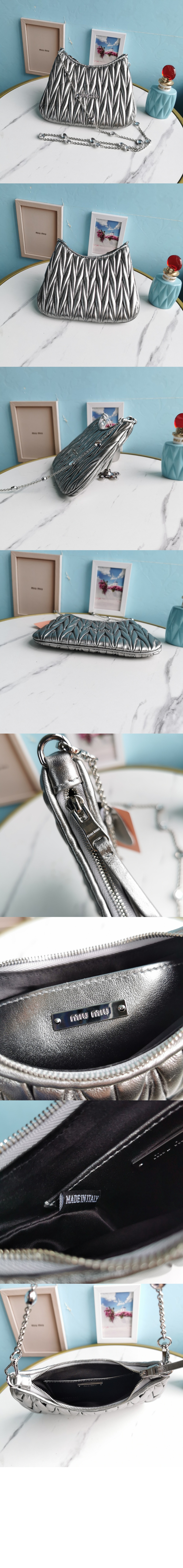 미러급레플리카사이트 | 명품레플리카 전문 쇼핑몰  | A퀄리티 - 마테라쎄 숄더백 5BH189 &gt; 미우미우