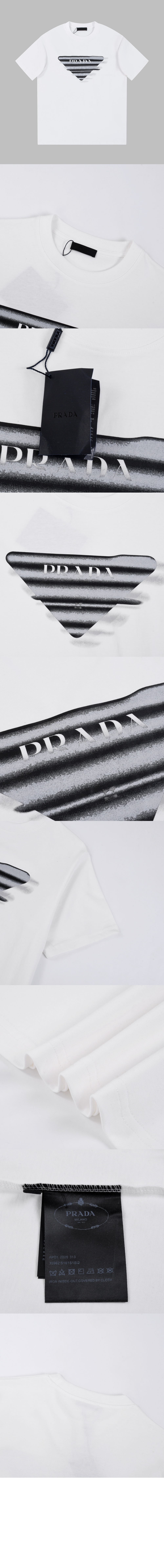 미러급레플리카사이트 | 명품레플리카 전문 쇼핑몰  | A퀄리티 - 로고 프린트 반팔 &gt; 프라다