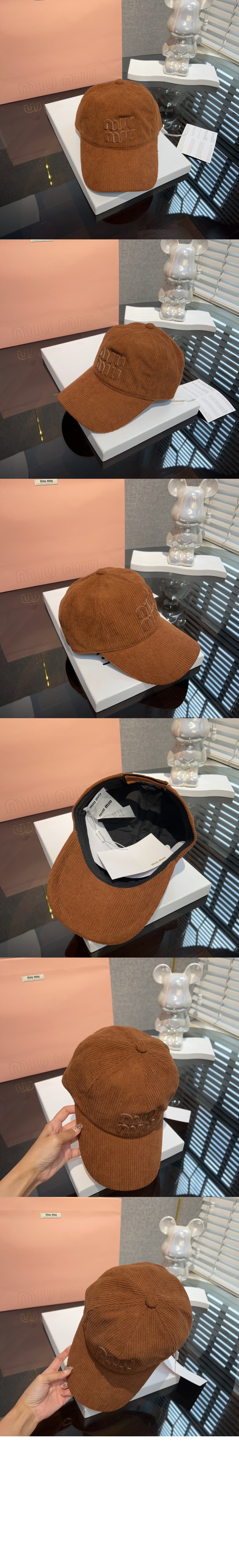 미러급레플리카사이트 | 명품레플리카 전문 쇼핑몰  | A퀄리티 - 코듀로이 베이스볼 캡 GF9FEB &gt; 미우미우