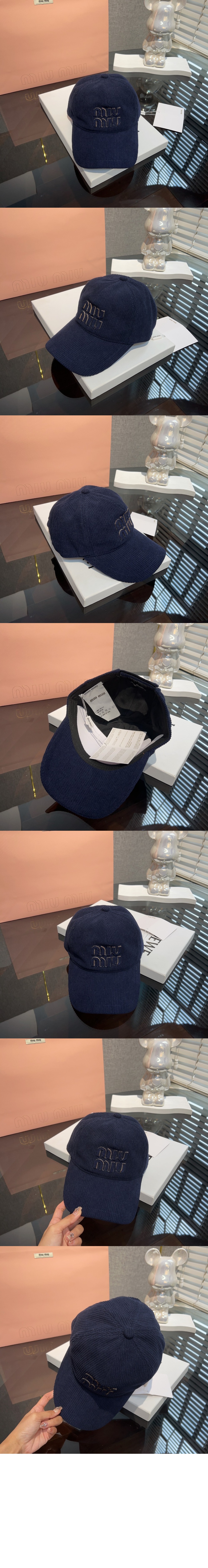 미러급레플리카사이트 | 명품레플리카 전문 쇼핑몰  | A퀄리티 - 코듀로이 베이스볼 캡 GF9FEB &gt; 미우미우