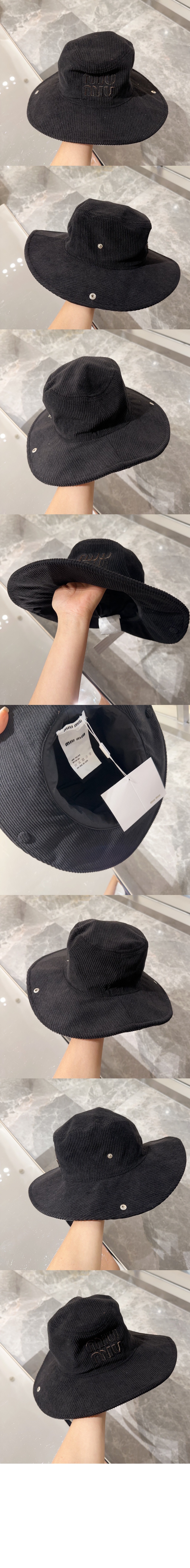 미러급레플리카사이트 | 명품레플리카 전문 쇼핑몰  | A퀄리티 - 코듀로이 텍스처 벙거지 5HC198 &gt; 미우미우