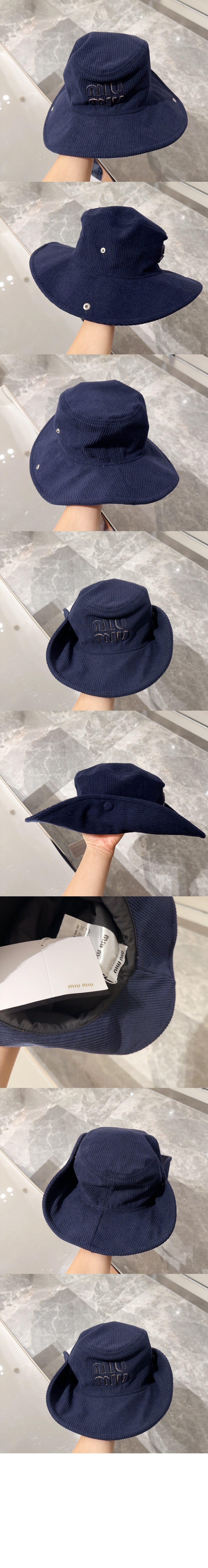 미러급레플리카사이트 | 명품레플리카 전문 쇼핑몰  | A퀄리티 - 코듀로이 텍스처 벙거지 5HC198 &gt; 미우미우