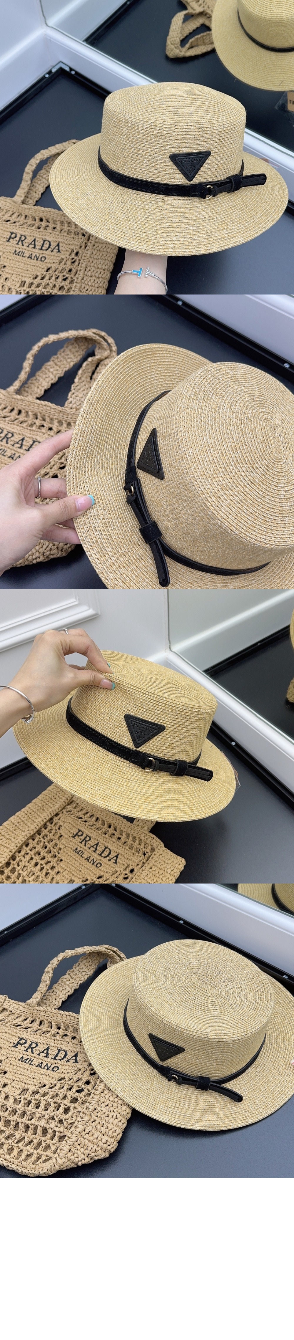 미러급레플리카사이트 | 명품레플리카 전문 쇼핑몰  | A퀄리티 - 밀짚모자 선캡 1HC255 &gt; 프라다