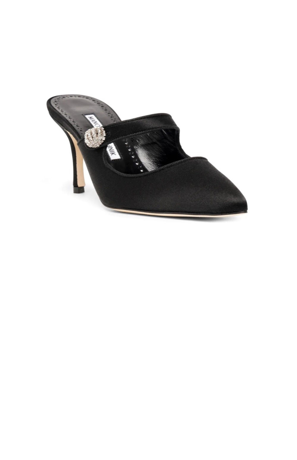 미러급레플리카사이트 | 명품레플리카 전문 쇼핑몰  | A퀄리티 - 캄파리무 새틴 메리제인 뮬 힐 &gt; 마놀로블라닉