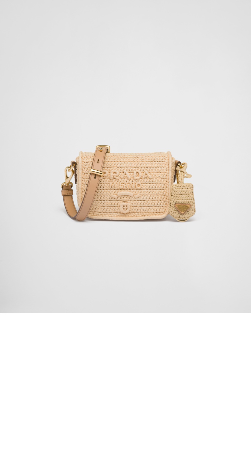 미러급레플리카사이트 | 명품레플리카 전문 쇼핑몰  | A퀄리티 - 플랩이 달린 크로셰와 가죽 숄더백 1BD335 &gt; 프라다