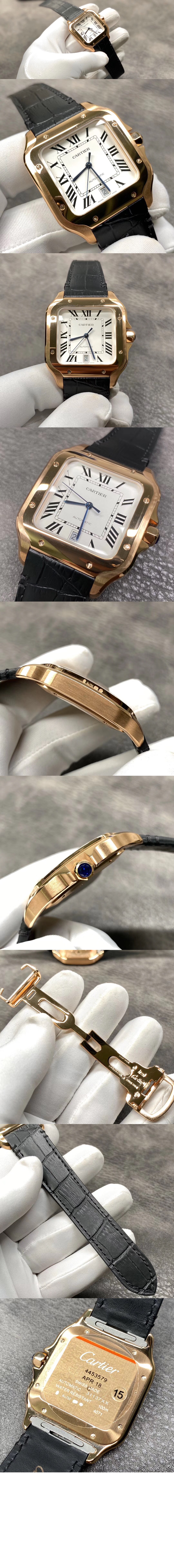 미러급레플리카사이트 | 명품레플리카 전문 쇼핑몰  | A퀄리티 - 산토스 드 까르띠에 워치 35 WGSA0028 &gt; 까르띠에
