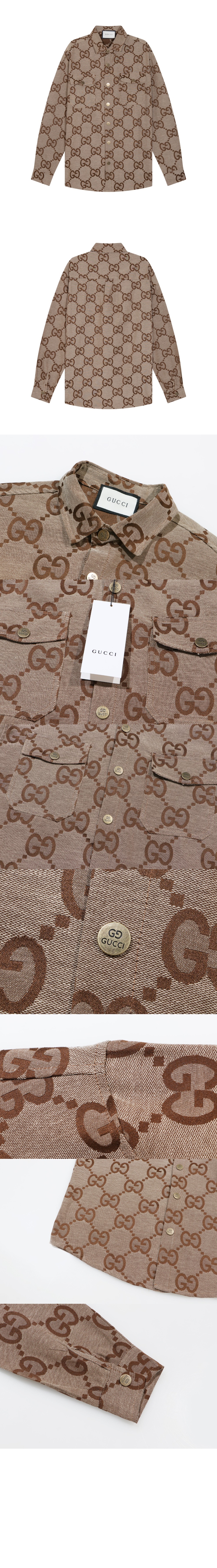 미러급레플리카사이트 | 명품레플리카 전문 쇼핑몰  | A퀄리티 - 로고 프린트 셔츠 톱 &gt; 구찌