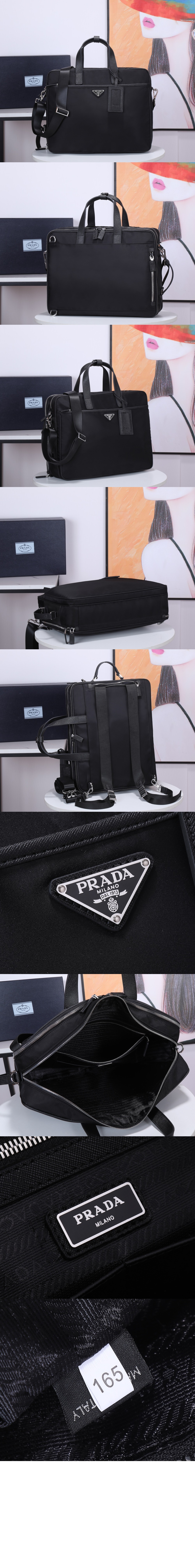 미러급레플리카사이트 | 명품레플리카 전문 쇼핑몰  | A퀄리티 - 리나일론 및 사피아노 가죽 브리프케이스 2VE015 &gt; 프라다