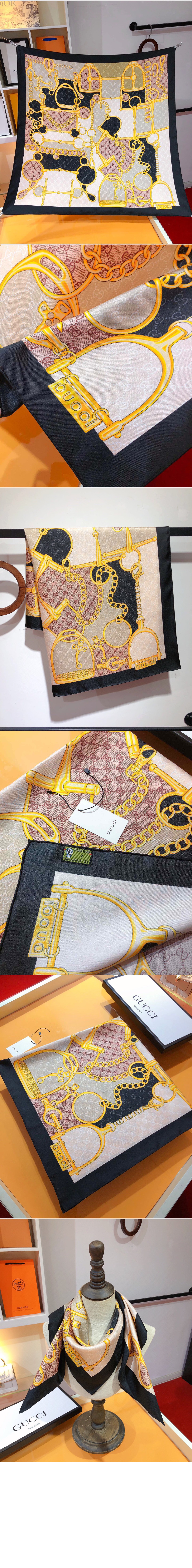 미러급레플리카사이트 | 명품레플리카 전문 쇼핑몰  | A퀄리티 - GG 홀스빗 실크 스카프 764655 &gt; 구찌