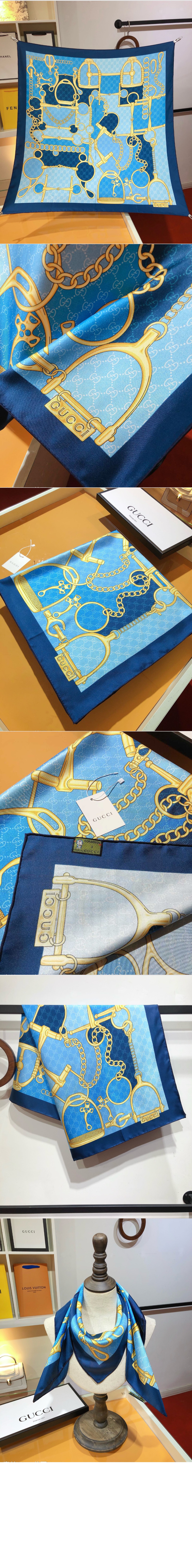 미러급레플리카사이트 | 명품레플리카 전문 쇼핑몰  | A퀄리티 - GG 홀스빗 실크 스카프 764655 &gt; 구찌