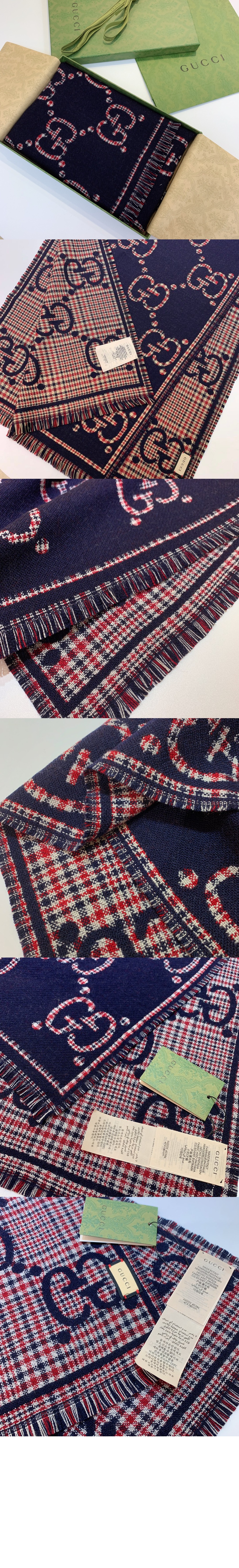 미러급레플리카사이트 | 명품레플리카 전문 쇼핑몰  | A퀄리티 - GG 울 스카프 660025 > 남자