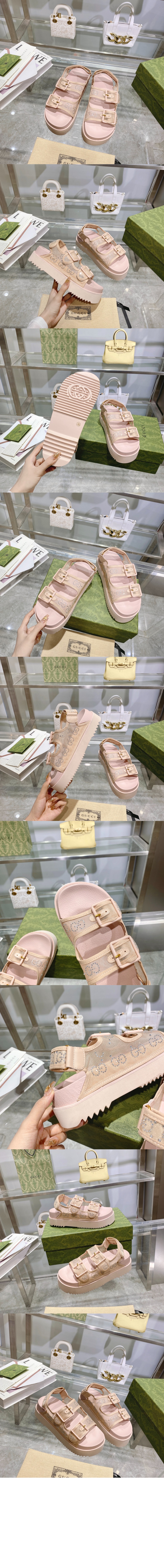 미러급레플리카사이트 | 명품레플리카 전문 쇼핑몰  | A퀄리티 - 크리스탈 GG 샌들 693404 &gt; 구찌