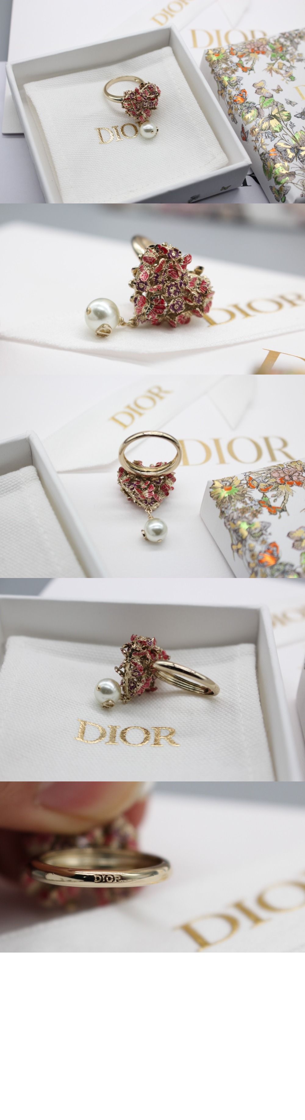 미러급레플리카사이트 | 명품레플리카 전문 쇼핑몰  | A퀄리티 - 나비 하트 반지 R1931 &gt; 디올