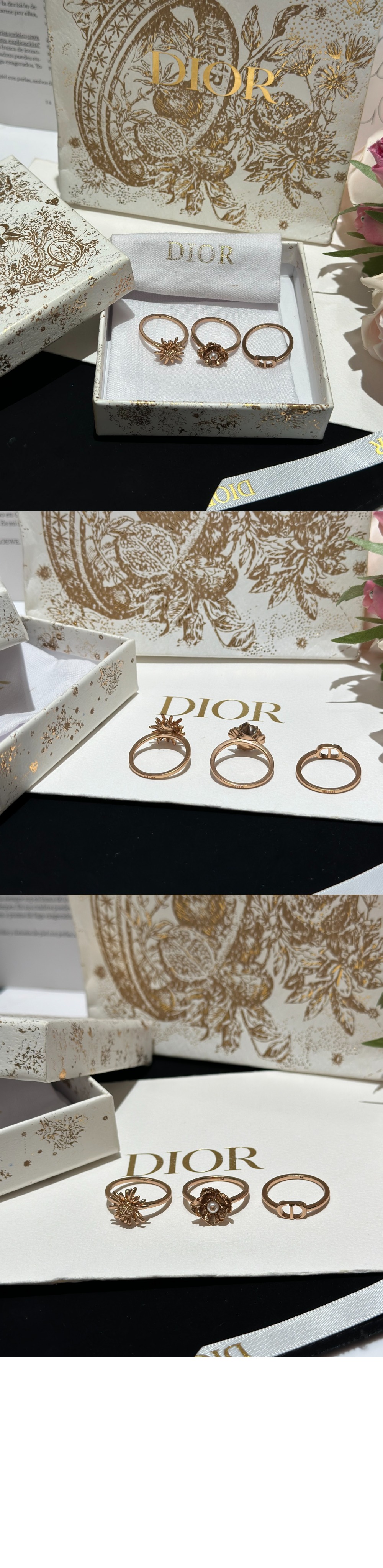 미러급레플리카사이트 | 명품레플리카 전문 쇼핑몰  | A퀄리티 - 반지 세트 R1599 &gt; 디올
