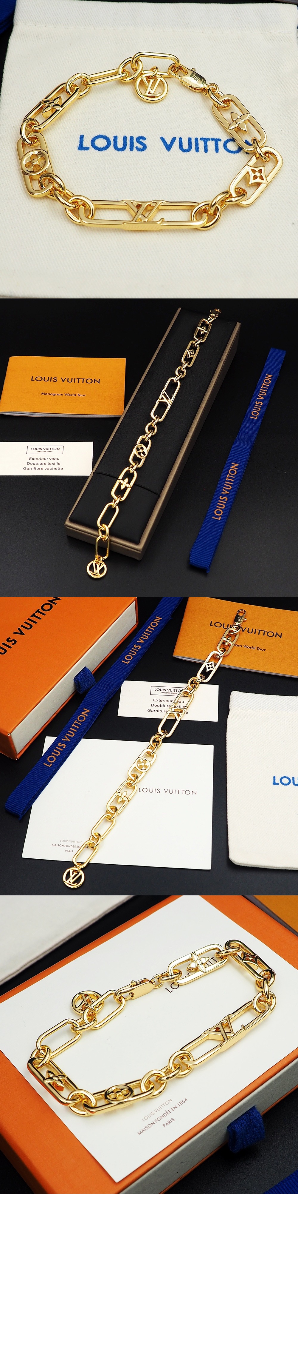 미러급레플리카사이트 | 명품레플리카 전문 쇼핑몰  | A퀄리티 - MY LV Chain  팔찌 M0980A &gt; 루이비통