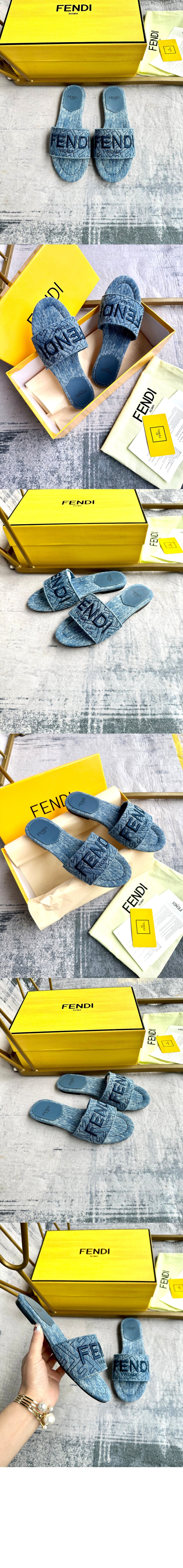 미러급레플리카사이트 | 명품레플리카 전문 쇼핑몰  | A퀄리티 - 데님 슬라이드 8R8092 &gt; 펜디