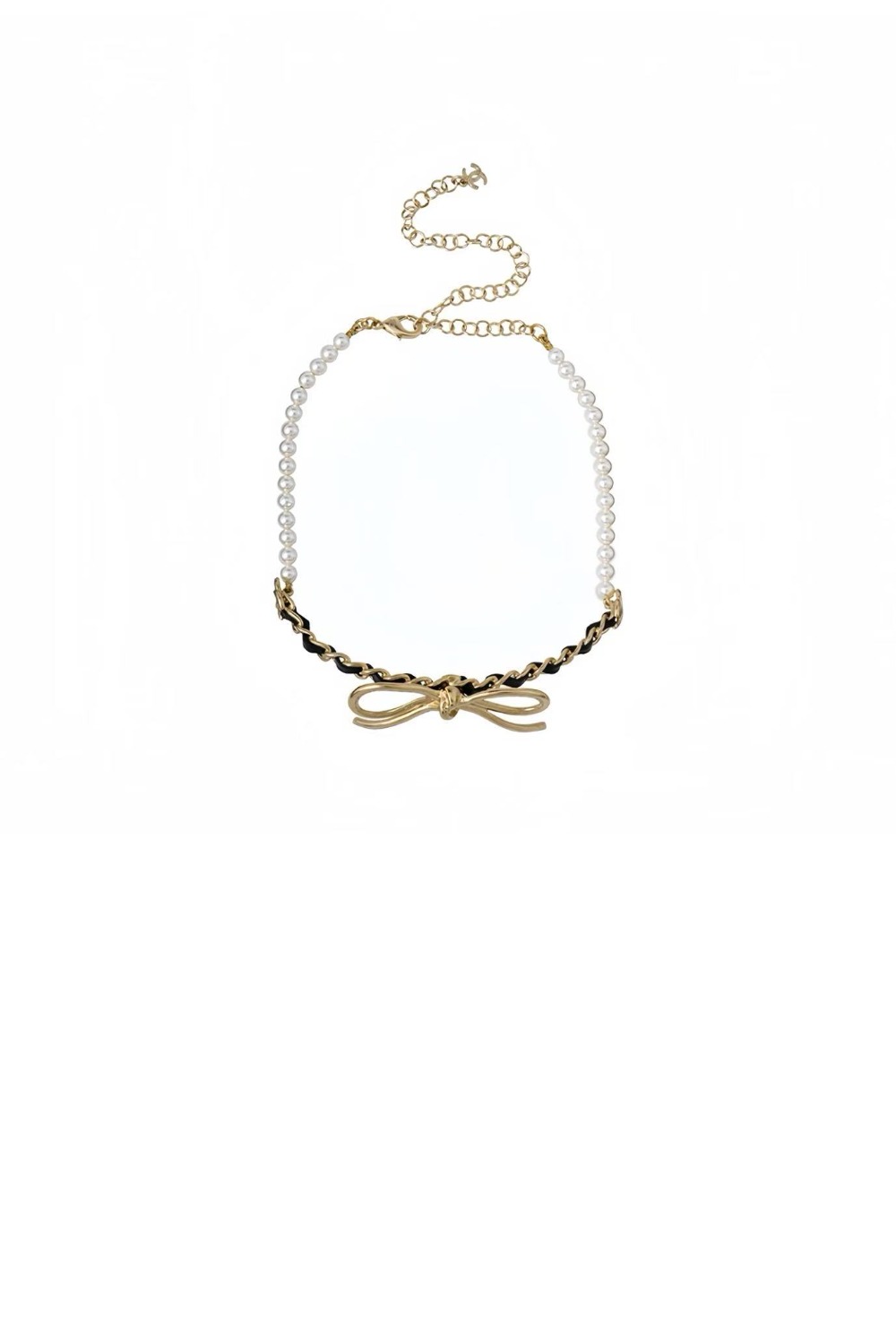 미러급레플리카사이트 | 명품레플리카 전문 쇼핑몰  | A퀄리티 - 리본 가죽 스커트 초커 AB8496 &gt; 샤넬