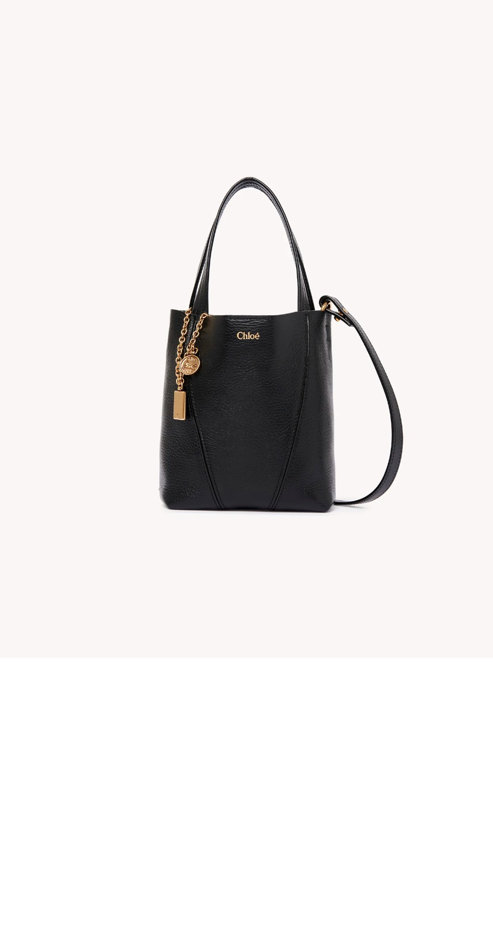 미러급레플리카사이트 | 명품레플리카 전문 쇼핑몰  | A퀄리티 - 그레인드 가죽 스몰 Chloé Spin 토트백 SS812 &gt; 끌로에