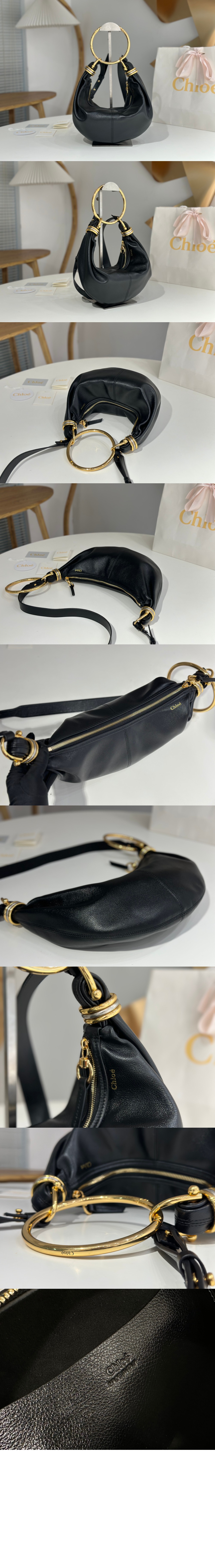 미러급레플리카사이트 | 명품레플리카 전문 쇼핑몰  | A퀄리티 - 그레인드 가죽 Marcie 스몰 Bracelet 호보백 AS611 &gt; 끌로에