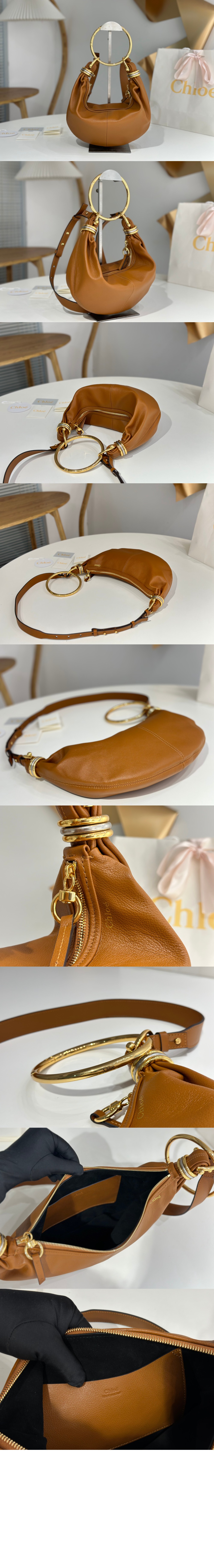 미러급레플리카사이트 | 명품레플리카 전문 쇼핑몰  | A퀄리티 - 그레인드 가죽 Marcie 스몰 Bracelet 호보백 AS611 &gt; 끌로에
