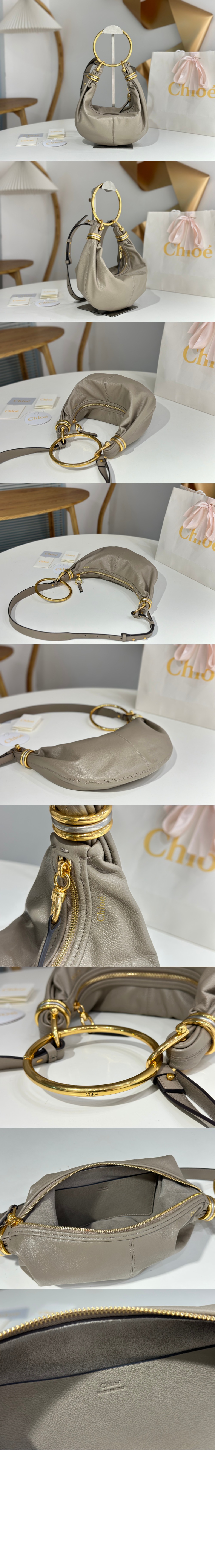 미러급레플리카사이트 | 명품레플리카 전문 쇼핑몰  | A퀄리티 - 그레인드 가죽 Marcie 스몰 Bracelet 호보백 AS611 &gt; 끌로에