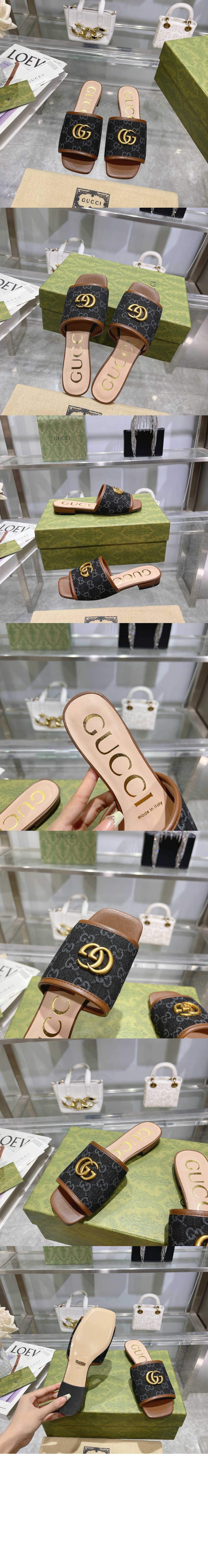 미러급레플리카사이트 | 명품레플리카 전문 쇼핑몰  | A퀄리티 - GG 데님 슬리퍼 647630 &gt; 구찌