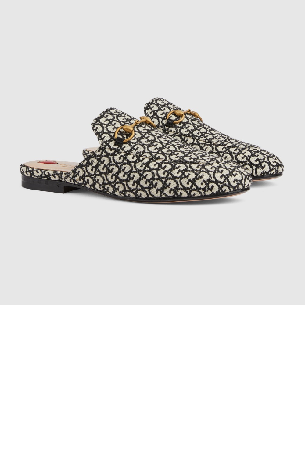 미러급레플리카사이트 | 명품레플리카 전문 쇼핑몰  | A퀄리티 - 프린스타운 슬리퍼 아이보리 및 블랙 캔버스 779241 &gt; 구찌