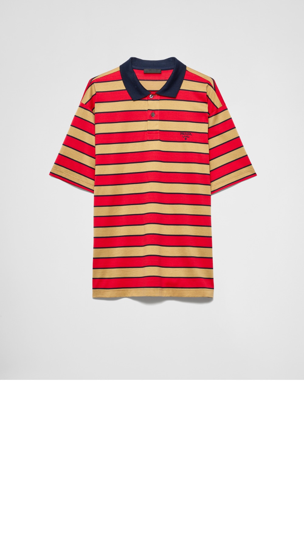 미러급레플리카사이트 | 명품레플리카 전문 쇼핑몰  | A퀄리티 - 스트라이프 폴로 셔츠 &gt; 프라다