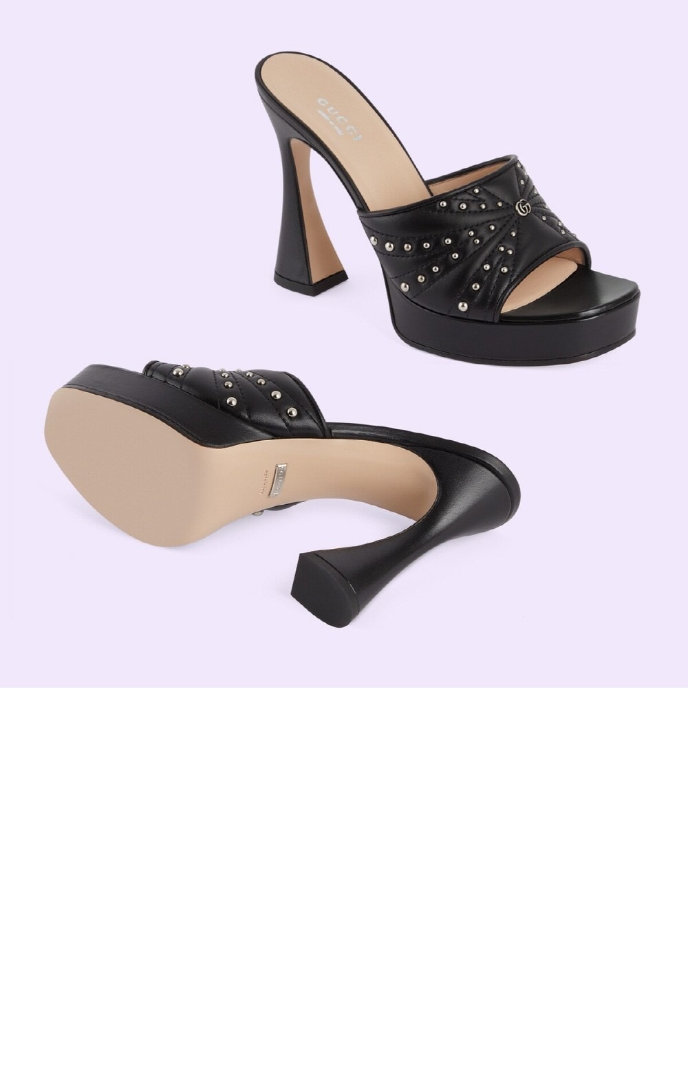 미러급레플리카사이트 | 명품레플리카 전문 쇼핑몰  | A퀄리티 - 힐 슬라이드 샌들 블랙 ‎723404 &gt; 구찌