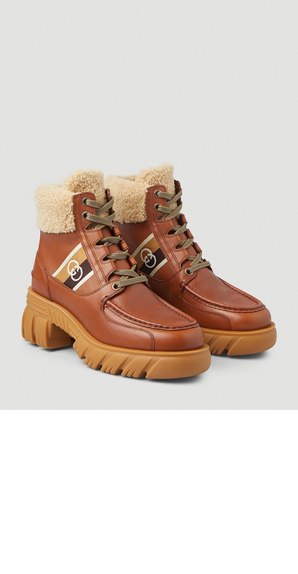 미러급레플리카사이트 | 명품레플리카 전문 쇼핑몰  | A퀄리티 - 자카드 패널 레이스업 앵클 부츠 670406 &gt; 구찌