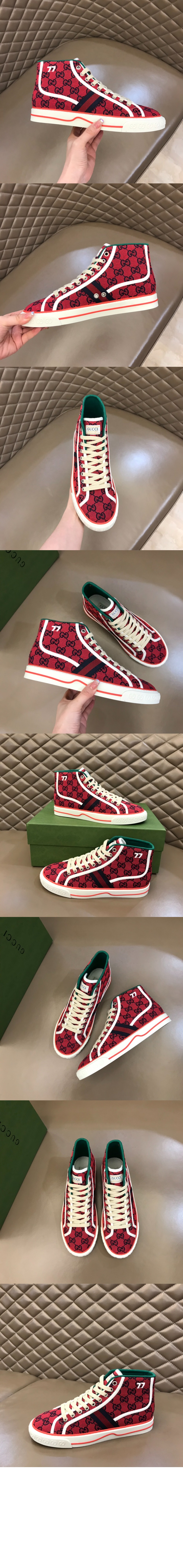 미러급레플리카사이트 | 명품레플리카 전문 쇼핑몰  | A퀄리티 - 테니스 1977 하이탑 스니커즈 661389 &gt; 구찌