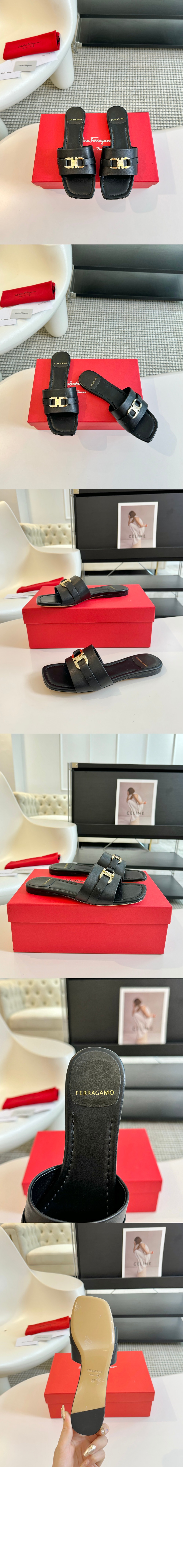 미러급레플리카사이트 | 명품레플리카 전문 쇼핑몰  | A퀄리티 - 간치니 플랫 슬라이드 01G997 &gt; 페레가모