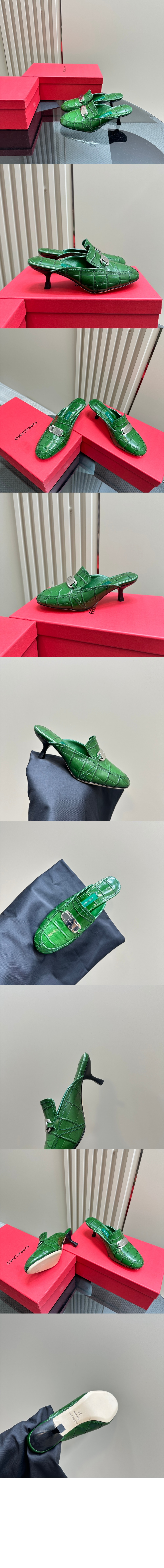 미러급레플리카사이트 | 명품레플리카 전문 쇼핑몰  | A퀄리티 - 골드 버클 키튼 힐 뮬 01I139 &gt; 페레가모