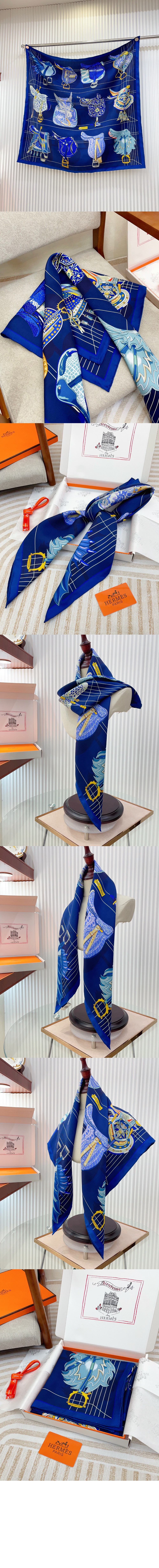 미러급레플리카사이트 | 명품레플리카 전문 쇼핑몰  | A퀄리티 - Tous en Selle 스카프 90 &gt; 에르메스