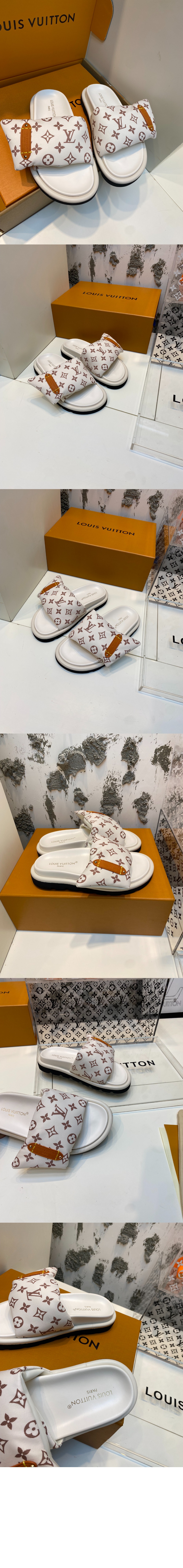 미러급레플리카사이트 | 명품레플리카 전문 쇼핑몰  | A퀄리티 - 풀 필로우 플랫 컴포트 뮬 1ACJZ8 &gt; 루이비통