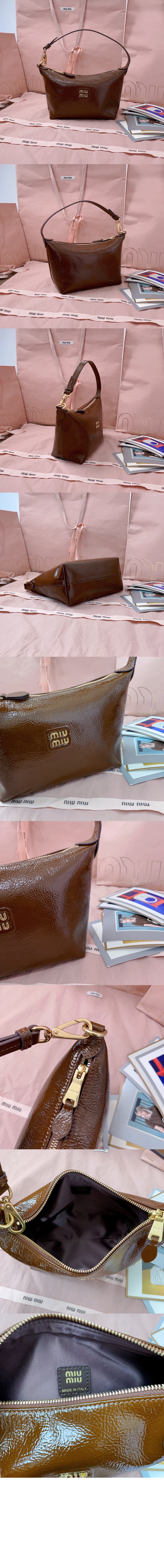 미러급레플리카사이트 | 명품레플리카 전문 쇼핑몰  | A퀄리티 - 나플락 페이턴트 가죽 파우치 5NE841 &gt; 미우미우