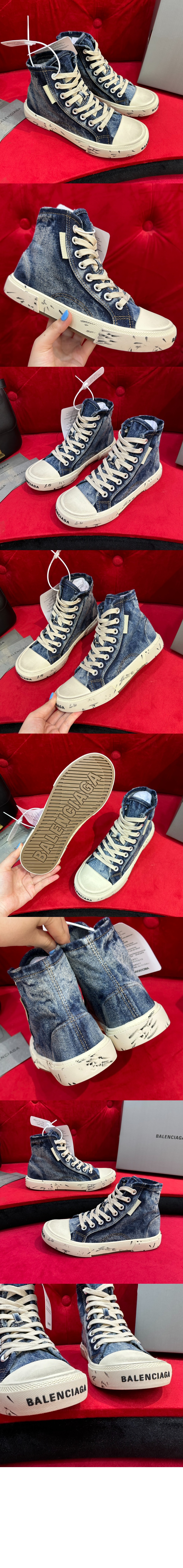 미러급레플리카사이트 | 명품레플리카 전문 쇼핑몰  | A퀄리티 - 파리 하이 탑 스니커즈 688756 &gt; 발렌시아가