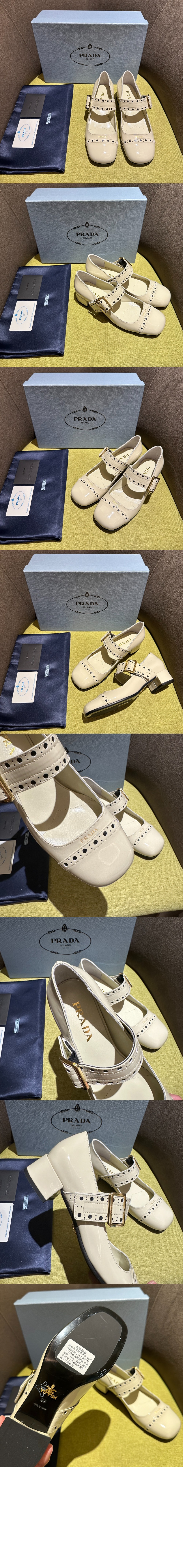 미러급레플리카사이트 | 명품레플리카 전문 쇼핑몰  | A퀄리티 - 페이턴트 가죽 메리제인 펌프스 1I816N &gt; 프라다