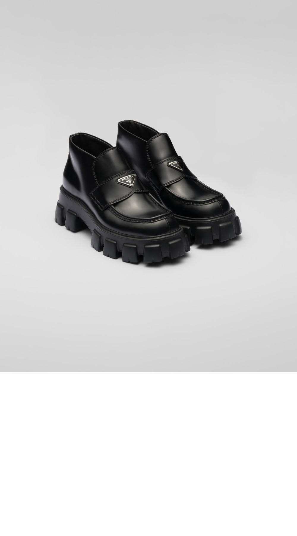 미러급레플리카사이트 | 명품레플리카 전문 쇼핑몰  | A퀄리티 - 모노리스 페이턴트 레더 플랫폼 로퍼 2TE194 &gt; 프라다