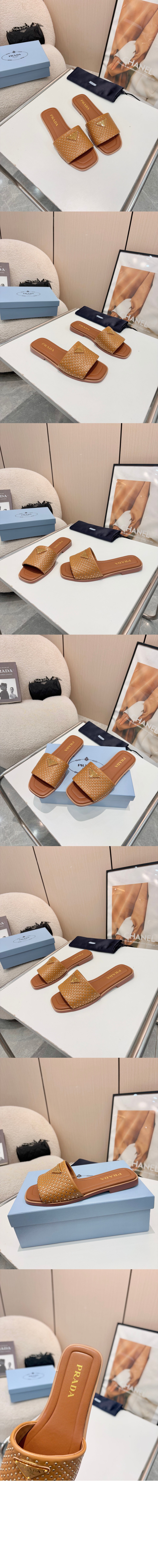 미러급레플리카사이트 | 명품레플리카 전문 쇼핑몰  | A퀄리티 - 나파 가죽 슬라이드 1XX760 &gt; 프라다