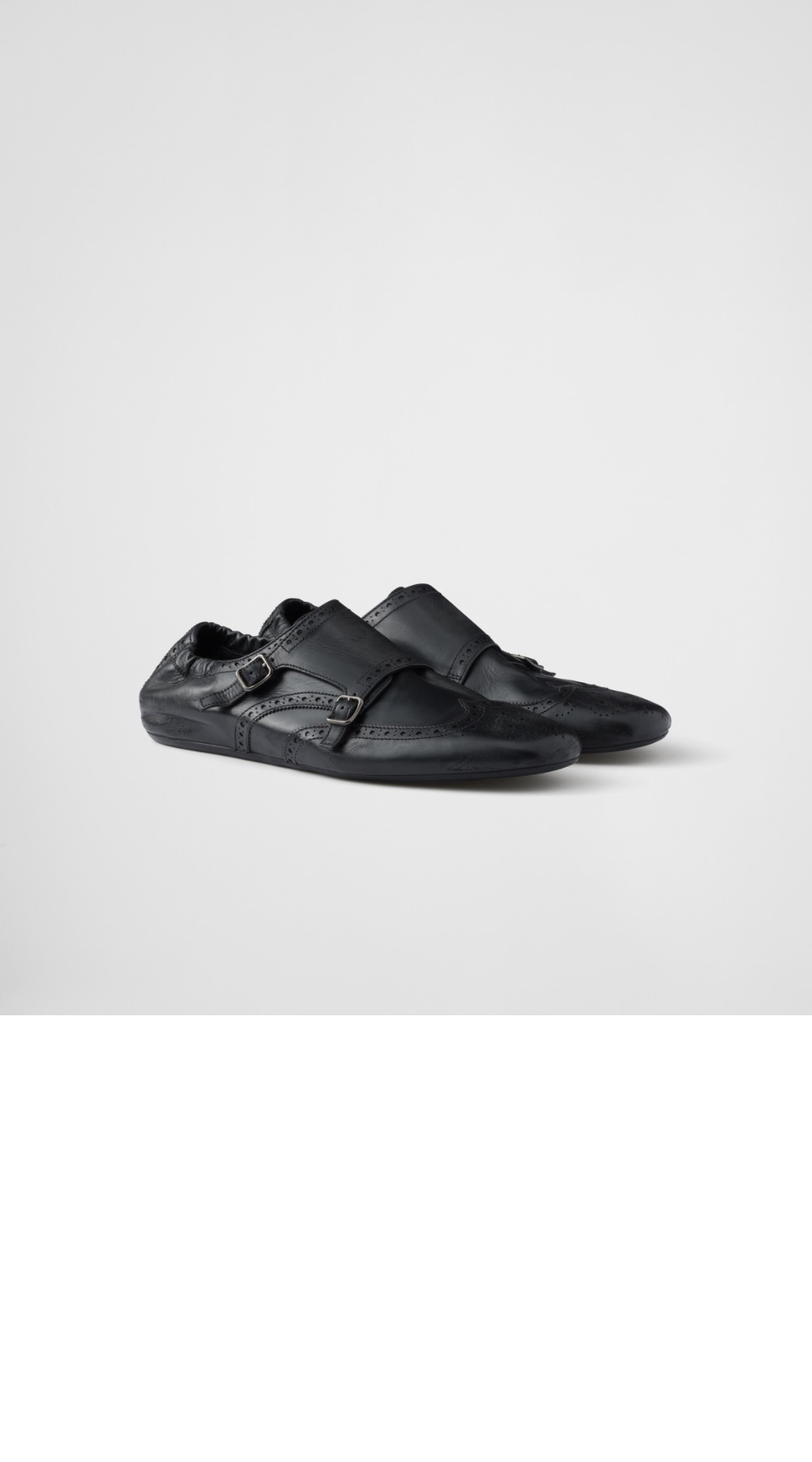 미러급레플리카사이트 | 명품레플리카 전문 쇼핑몰  | A퀄리티 - 셔플 더블 몽크 스트랩 슈즈 2EG469 > 프라다