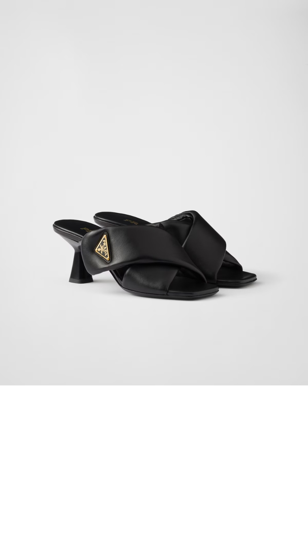 미러급레플리카사이트 | 명품레플리카 전문 쇼핑몰  | A퀄리티 - 패딩 나파 가죽 샌들 1XX754 &gt; 프라다