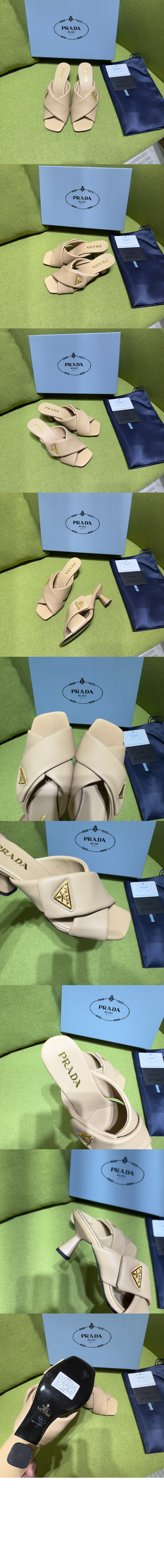 미러급레플리카사이트 | 명품레플리카 전문 쇼핑몰  | A퀄리티 - 패딩 나파 가죽 샌들 1XX754 &gt; 프라다