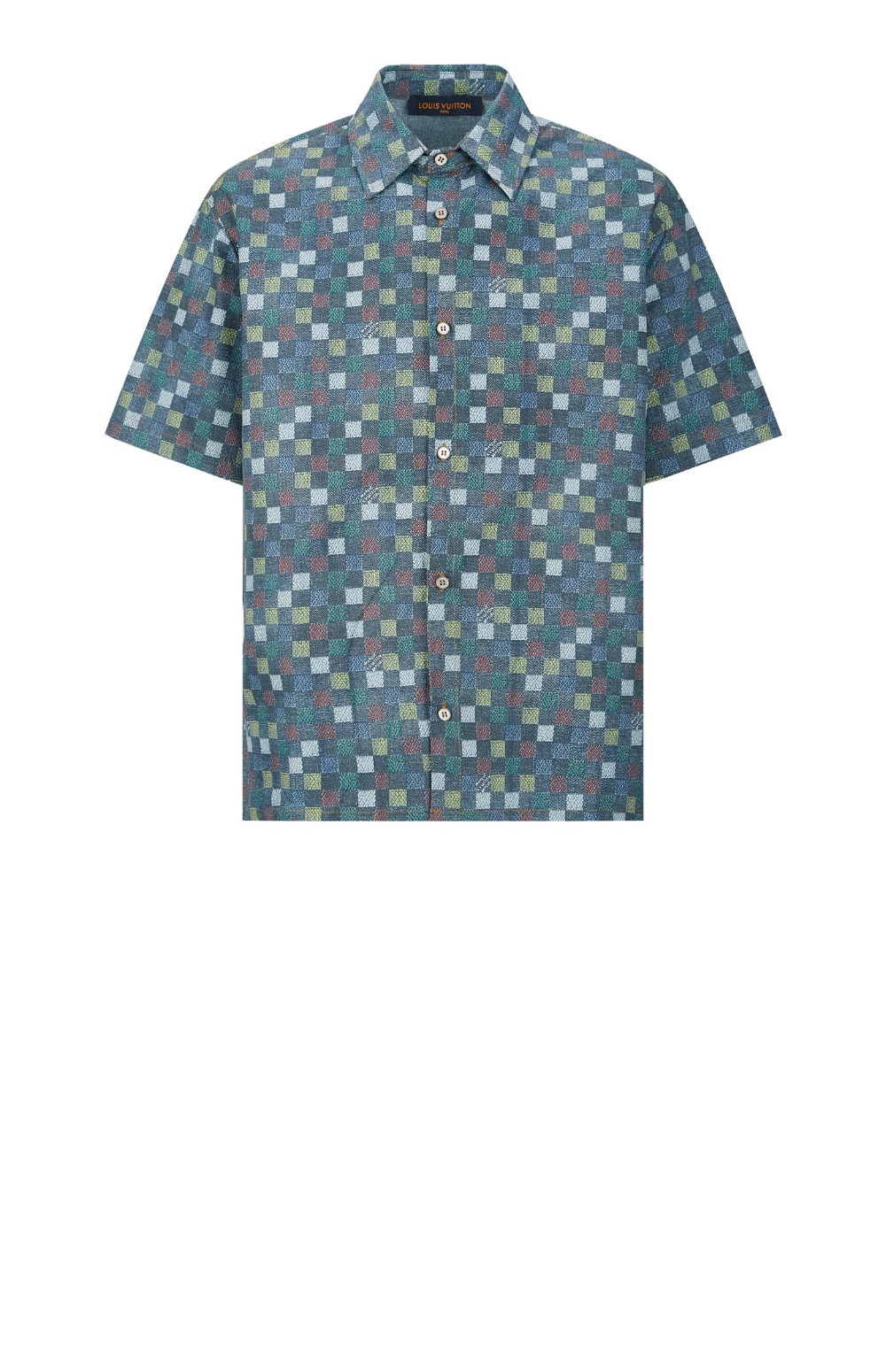 미러급레플리카사이트 | 명품레플리카 전문 쇼핑몰  | A퀄리티 - 다미에 샴브레이 쇼트 슬리브드 셔츠 &gt; 루이비통