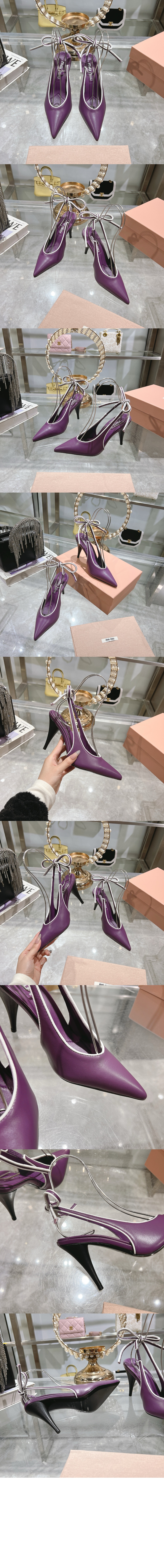 미러급레플리카사이트 | 명품레플리카 전문 쇼핑몰  | A퀄리티 - 나파 레더 슬링백 펌프스 5I430E &gt; 미우미우